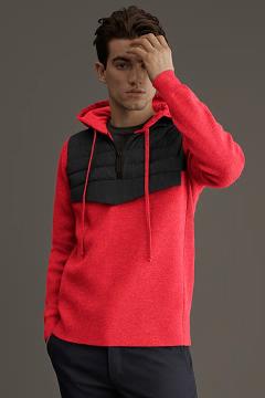 Chamarras Canada Goose Hombre Mexico - HyBridge Prendas De Punto Rojos IH6497821